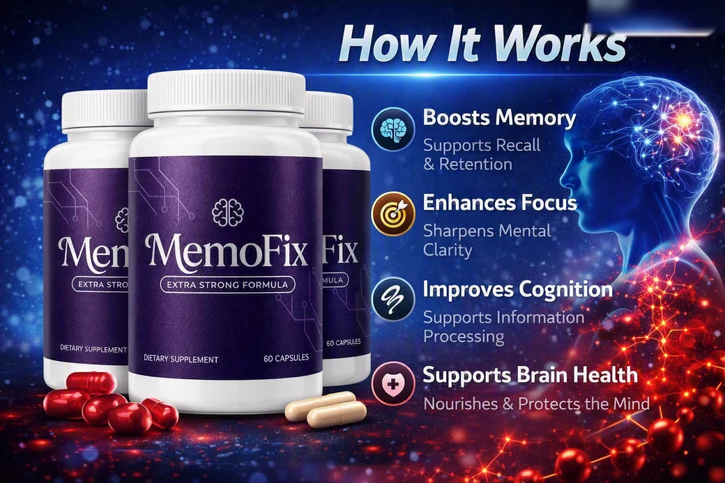 How MemoFix works: memory, focus, cognition and brain health
